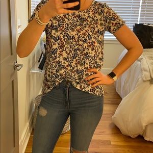 Loft Size Small Short-sleeved Top